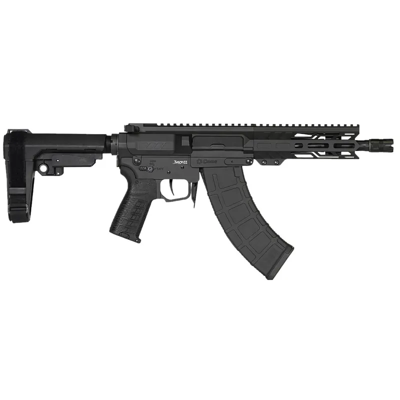 CMMG 76A950AAB Banshee MK47 7.62X39 30+1 8" EML 6" M-LOK Handguard 7075-T6 Aluminum CMMG Zeroed Pistol Grip