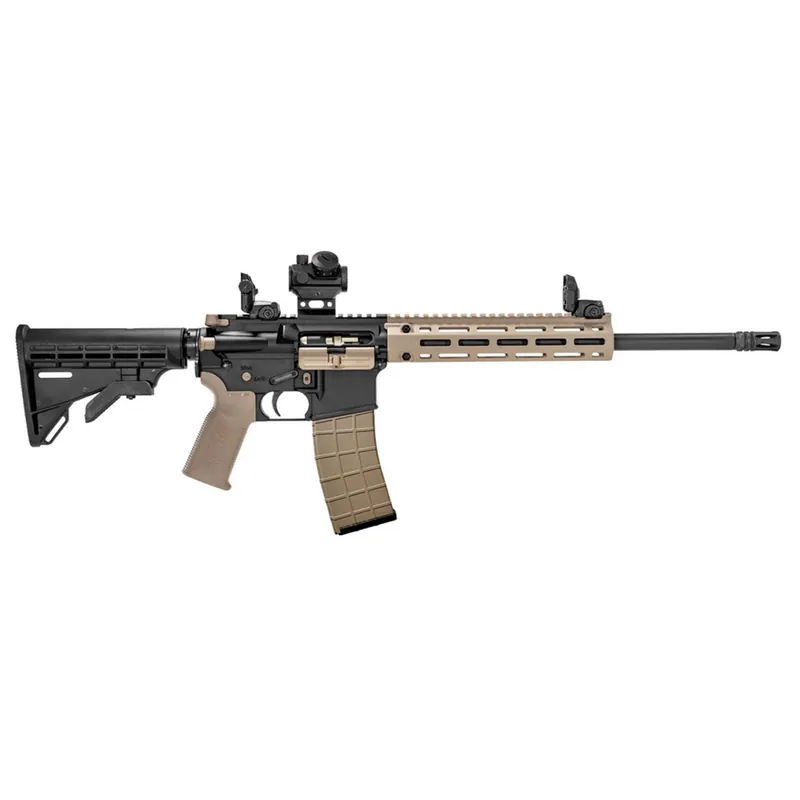 Tippmann Arms M4-22 Pro TS20 .22 LR 16" Barrel 25 Round Red Dot Sight FDE