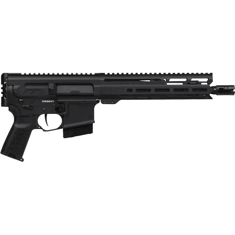 CMMG 34A840F-AB Dissent MK4 338 ARC 10+1 10.50" Black Nitride Threaded Barrel, 9.60" M-LOK Handguard, Black Armor Cerakote Aluminum Picatinny Rail Receiver, Rear Picatinny Rail, CMMG Zeroed Grip