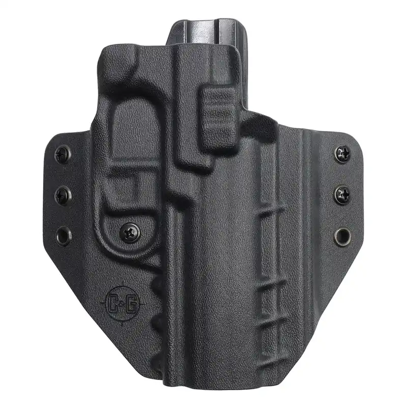 C&G H&K VP9 OWB Covert RH Revolutionary GEN6 Design Black Kydex