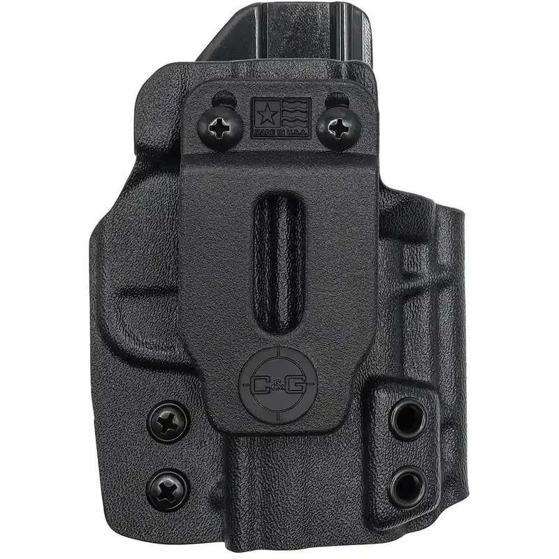 C&G Holsters 0952100 Covert IWB Black Kydex Belt Clip Fits Springfield Hellcat Right Hand