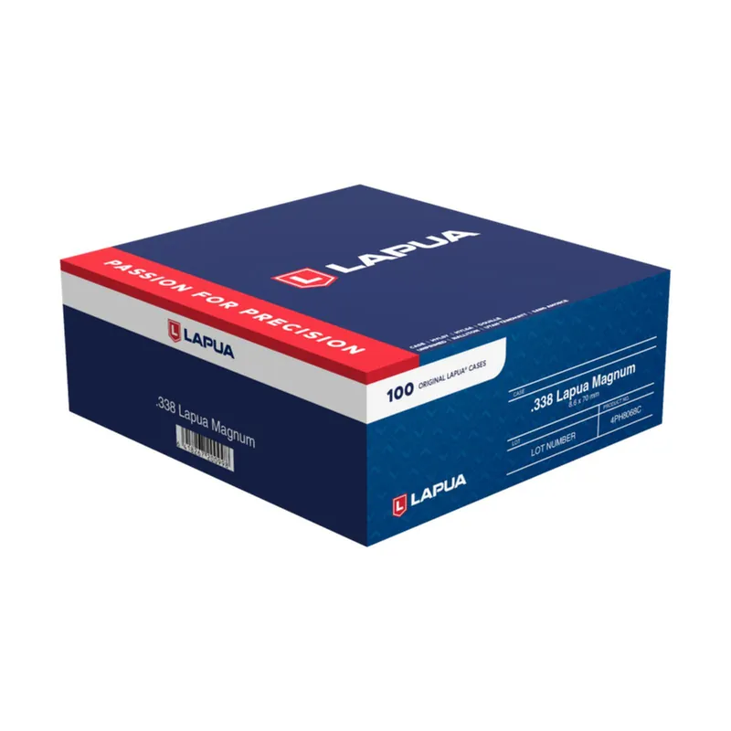 Berger Bullets 4PH8068C Unprimed Cases 338 Lapua Mag Rifle Brass 100/Box