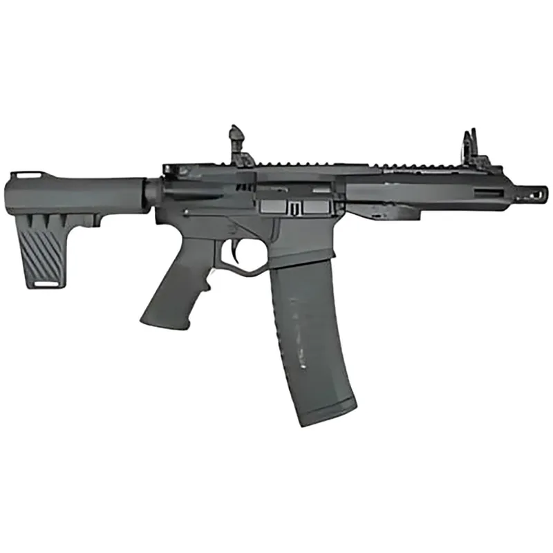 ATI ATIGAX3007ML Alpha Maxx 300 Blackout 30+1 8.50" Picatinny Rail Receiver, Black Polymer Brace