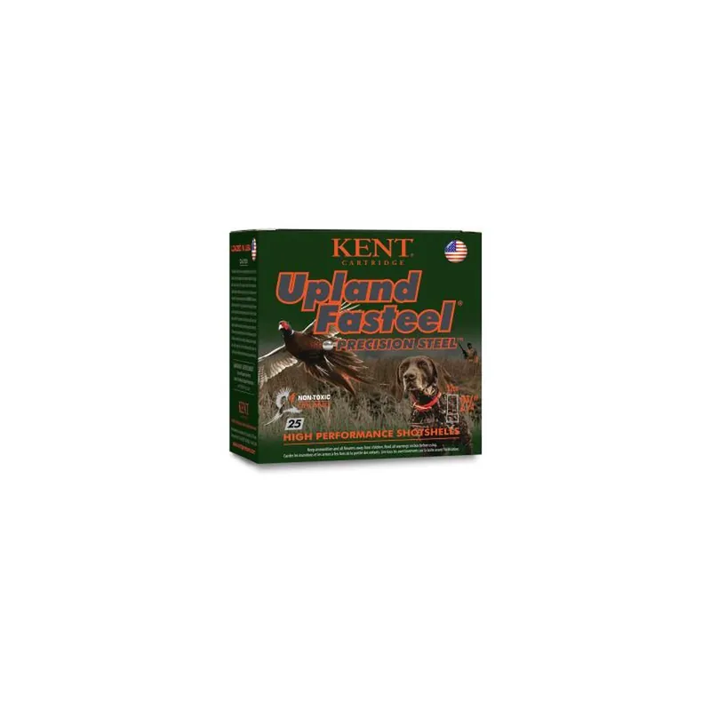 Kent Cartridge K122US327 Upland Fasteel 12Gauge 2.75" 1 1/8oz 7Shot 25 Per Box/10 Case