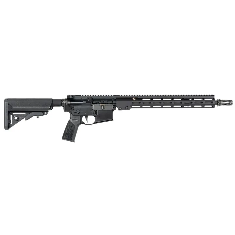 Geissele Automatics 08625B Super Duty MOD1 5.56 NATO No Magazine 16" Black Heavy Threaded Barrel, Black Receiver w/Picatinny Rail, B5 Enhanced SOPMOD Black Polymer Stock, A17 Grip