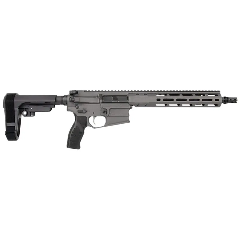Cobalt Kinetics CKPROLITE556115CKG Pro Light 223 Rem/5.56 NATO 11.50" CK Green Picatinny Rail Aluminum Receiver, M-LOK Handguard, SB Tactical SBA3 Brace Black Polymer Stock, Black Polymer Grip