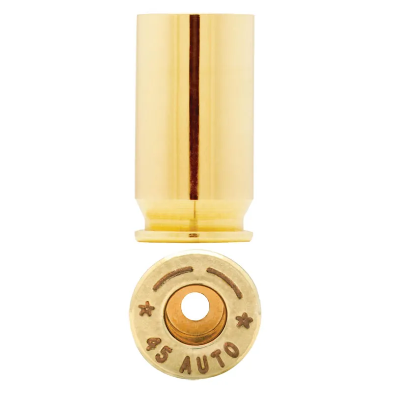 Starline Brass 45AEUP100 Unprimed Cases 45 ACP Handgun Brass 100 Per Bag
