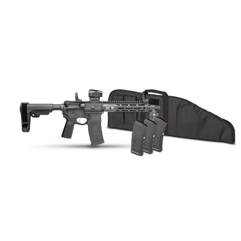 Springfield SAINT Victor .300 Blackout 9.5" Barrel AR-15 Pistol Gear Pac 4 30 Round Mags