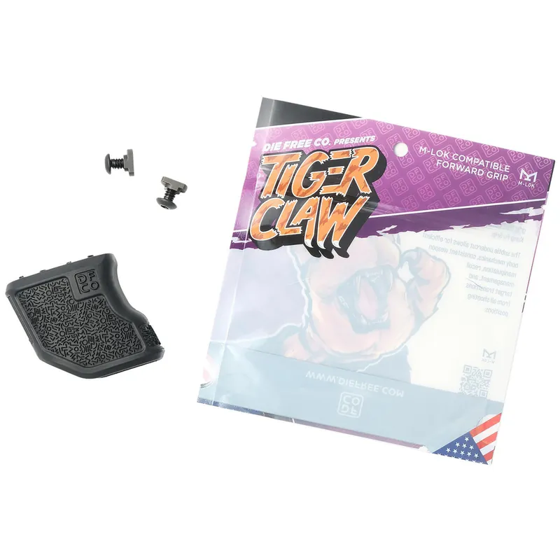 Die Free Co Llc TCMLOKBLK Tiger Claw Black Nylon