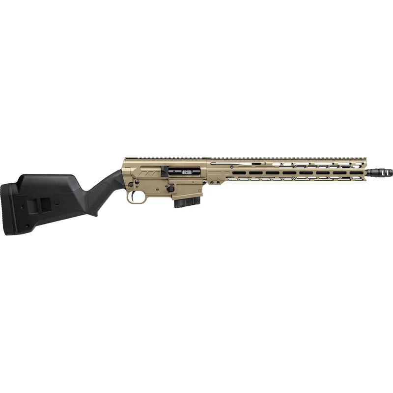 CMMG 64A190CCT Dissent BR4 *CA Compliant 6.5 Grendel 10+1 16.10" Black Nitride Threaded Barrel, Coyote Tan Cerakote Picatinny Rail Aluminum Receiver, Magpul SGA Black Synthetic Stock
