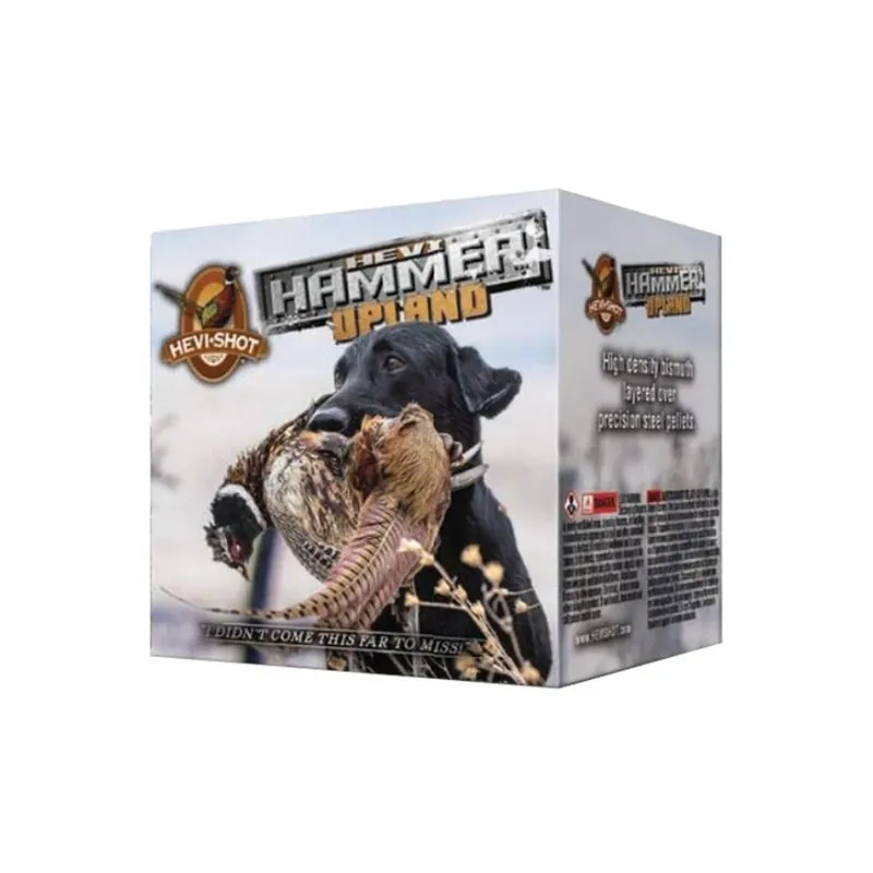 HEVI-Shot HS29205 HEVI-Hammer Upland 20Gauge 2.75" 1oz Steel/Bismuth 5Shot 25 Per Box/10 Case