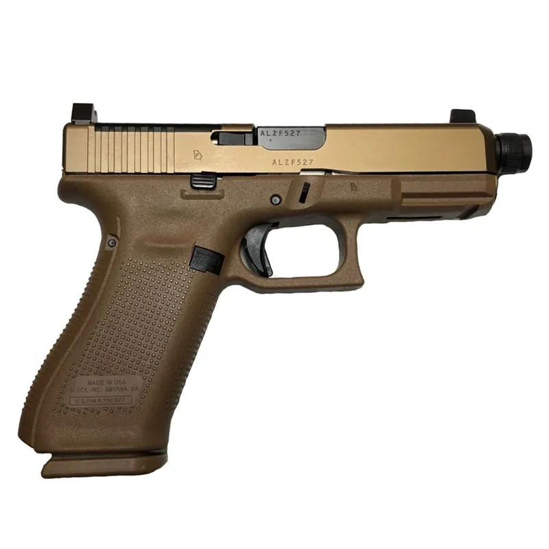Glock 19X V MOS 9mm 4.52" Threaded Barrel 17/19+1 Round FDE TB USA