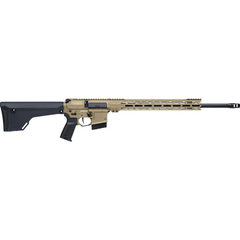 CMMG 28A7F0CCT Endeavor MK4 22 ARC 30+1 20" Black Nitride Threaded Barrel, Coyote Tan Cerakote Picatinny Rail Aluminum Receiver, EML 15" M-LOK Handguard, Black Synthetic Magpul Stock, CMMG Zeroed Grip