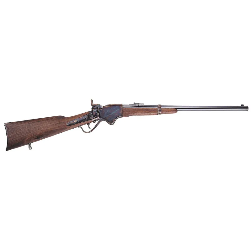 Cimarron AS530 1865 Spencer 45 Long Colt 7+1 20" Blued Round Barrel, Color Case Hardened Receiver, Walnut Stock, Right Hand