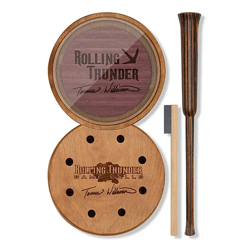 Rolling Thunder Game Calls Terence Williamson Signature Crystal Turkey Call