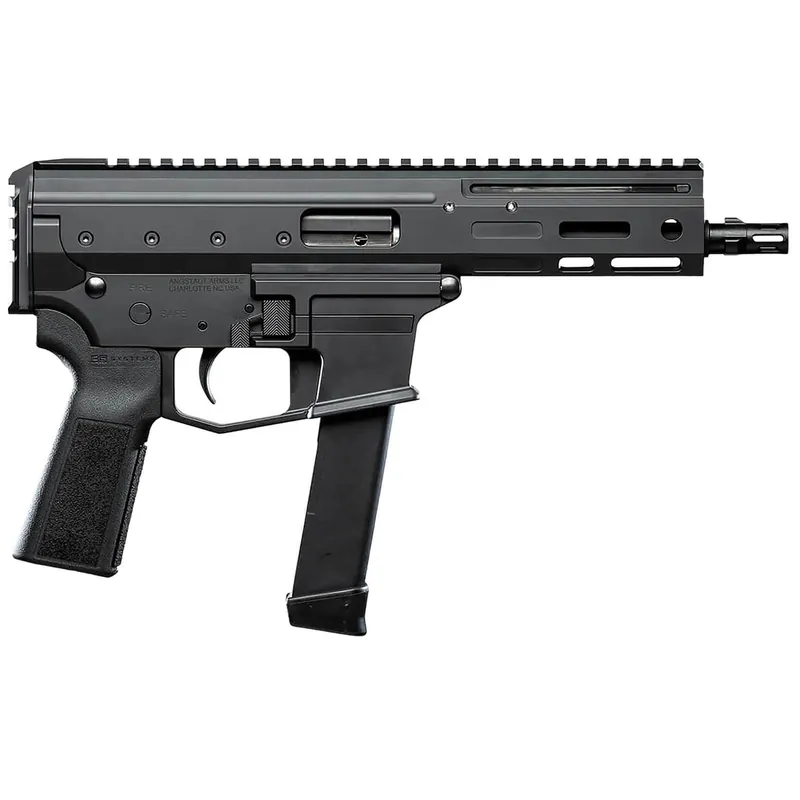 Angstadt Arms AAMDP29P06 MDP-9 27+1 6" Black Melonite Threaded Barrel Black Cerakote Black Polymer Grips