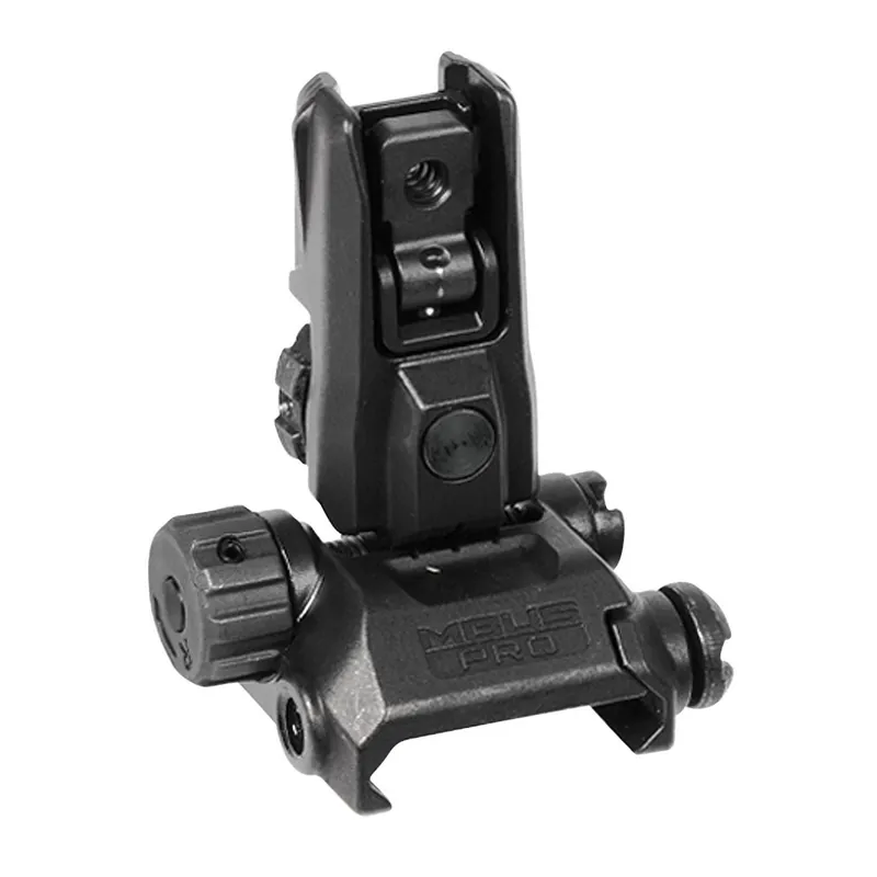 Magpul MAG527-BLK MBUS Pro LR Adjustable Sight Rear Black Adjustable for AR-15