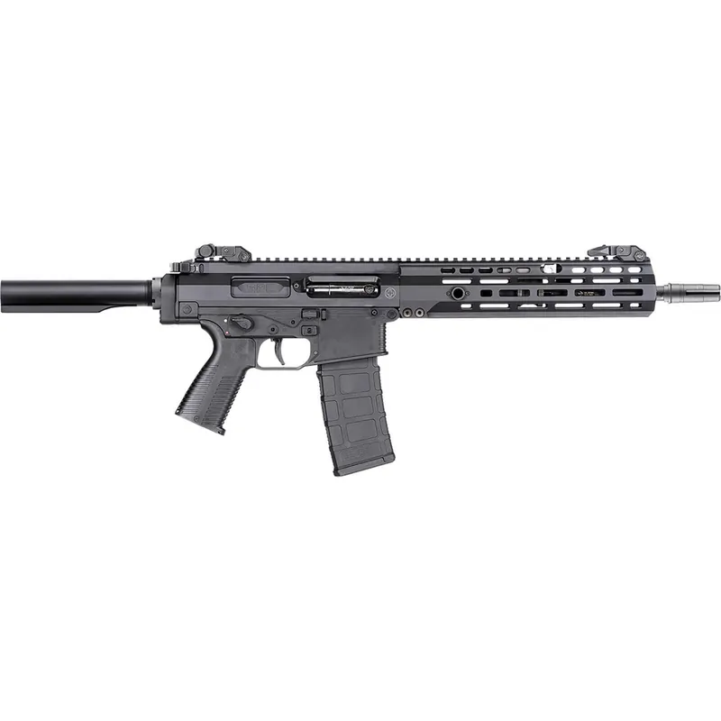 B&T Firearms BT-500290-US SPC 223 Rem/5.56 NATO 33+1 10.50" Black Anodized Threaded Barrel, M-LOK Handguard, Black Hardcoat Anodize Receiver, Black Polymer Buffer Tube, Black Polymer Grip