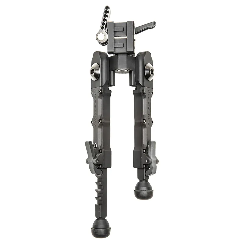 Accu-Tac BRBG200 BR-4 G2 Bipod 5.5"-8.25" Adjustment Black Hardcoat Anodized 6061-T6 Aluminum
