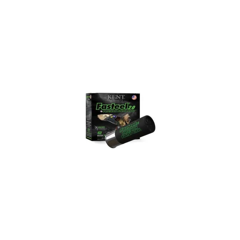 Kent Cartridge K123FS322 Fasteel 2.0 12 Gauge 3" 1 1/8 oz 2 Shot 25 Per Box/ 10 Case