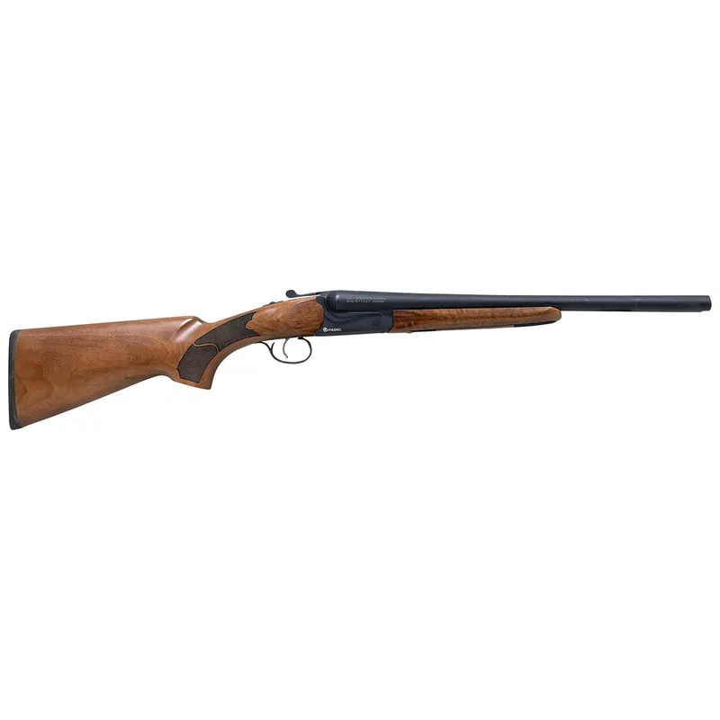Citadel CITSBS1218 Coach Compact Frame 12 Gauge Break Open 3" 2rd 18.50" Blued Barrel & Receiver, Walnut Fixed Stock, Ambidextrous