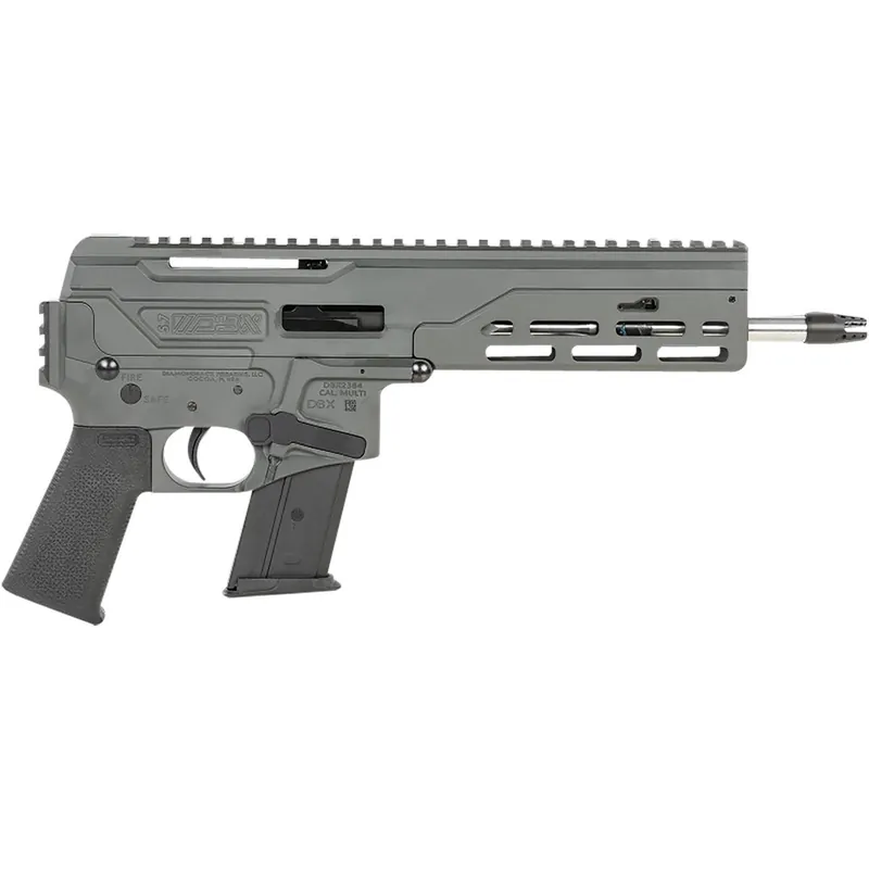 Diamondback DB1614L051 DBX57 CF 5.7x28mm 8" 20+1 Dark Grey Stainless Steel Black Magpul MOE K Grip