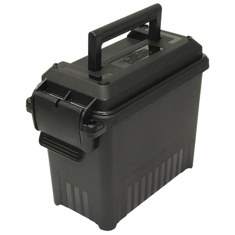 MTM Case-Gard AC1540 Ammo Can Mini Multi-Caliber Black Polypropylene