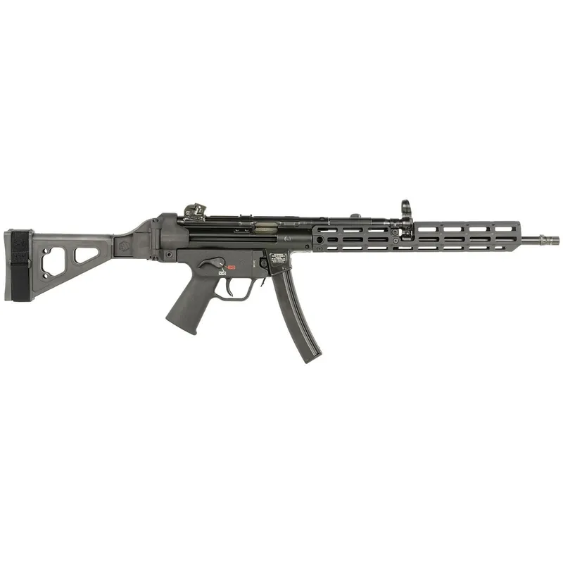 HK 81001190 SP5L 9mm Luger 30+1 16.50" Overall Black M-LOK Handguard, Aluminum Receiver, SB Tactical Brace & Polymer Grip
