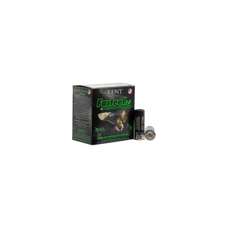 Kent Cartridge K122FS30BB Fasteel 2.0 12 Gauge 2.75" 1 1/16 oz BB Shot 25 Per Box/ 10 Case