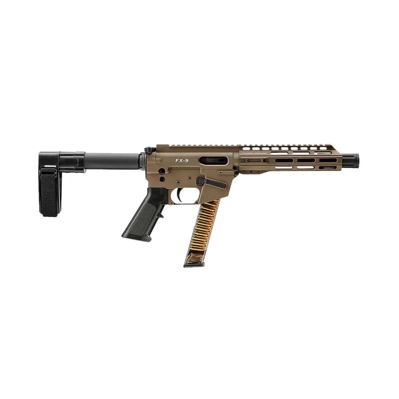 FREEDOM ORDNANCE FX9P8SBM-FDE FX9P 9mm Luger 8" Flat Dark Earth