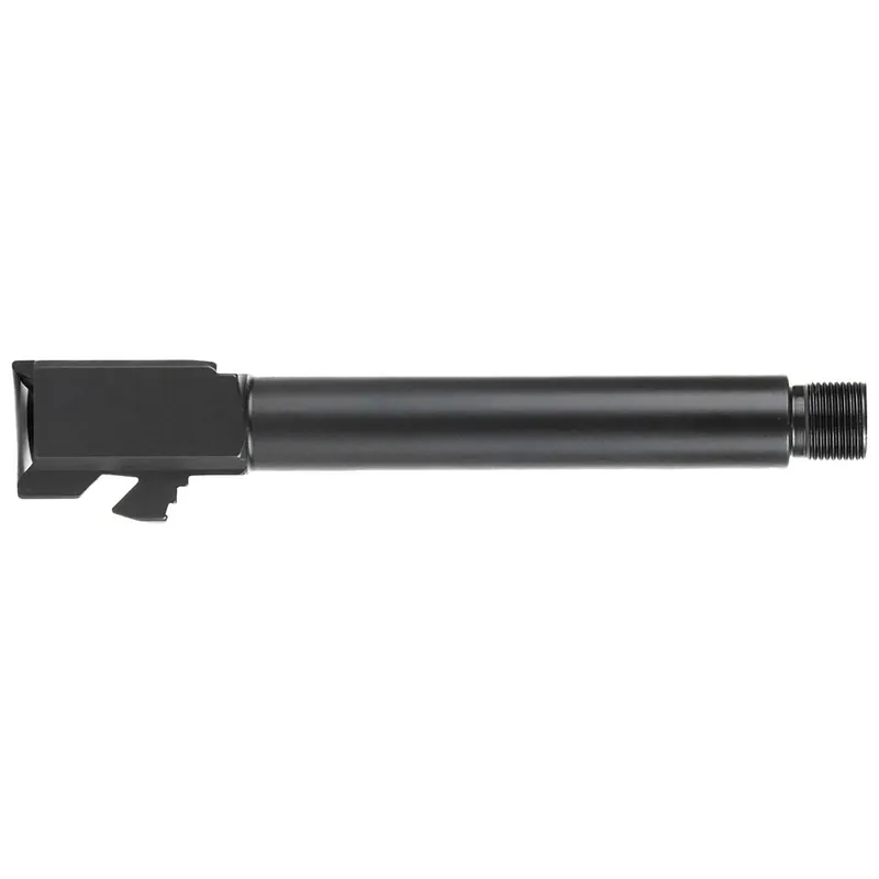 Ballistic Advantage BAPSG175T1Q Premium Series 9mm Luger Fits Glock 17 Gen 5 Fluted Threaded Black QPQ Stainless Steel