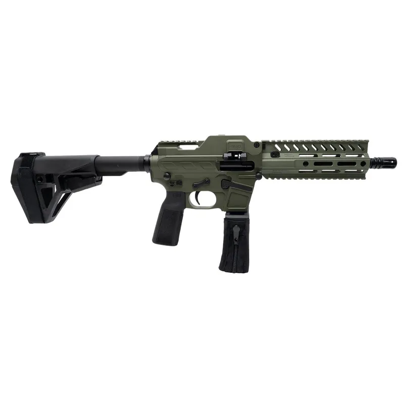 Freedom Ordance FM9D8-ODG FM9D 9mm Luger 33+1 8" Black Anodized Barrel, OD Green Anodized Receiver