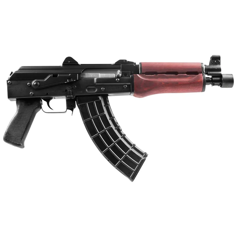 Zastava Arms Usa ZP92762SR ZPAP 92 7.62x39mm 30+1 10", Black Rec/Polymer Grip, Serbian Red Wood Handgaurd