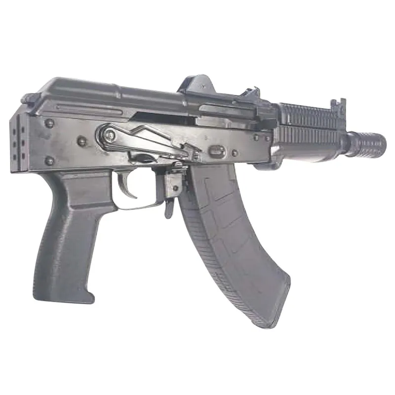 Riley Defense Inc RAK102KRINKPSTL Krink 7.62x39mm 30+1 8.50" Black Nitride Threaded Barrel, Black Oxide Frame, Black Polymer Grip
