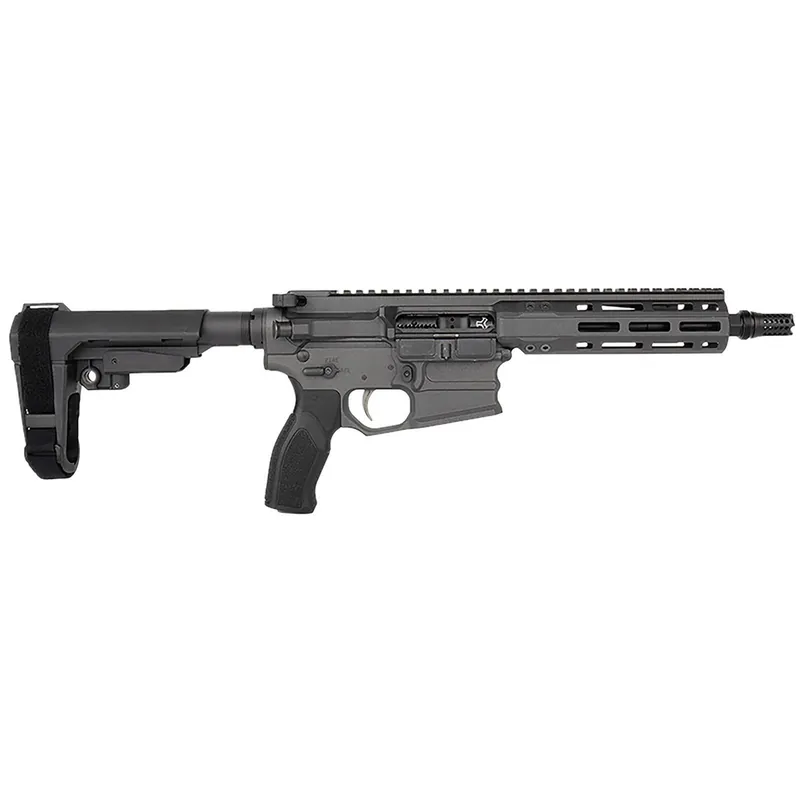 Cobalt Kinetics CKPROLITE30075CHARCOAL Pro Lite 300 Blackout 30+1 7.50" Black Melonite Barrel, Charcoal Aluminum Receiver w/Picatinny Rail, Black Polymer SB Tactical SBA3 Brace, Black Polymer Grip
