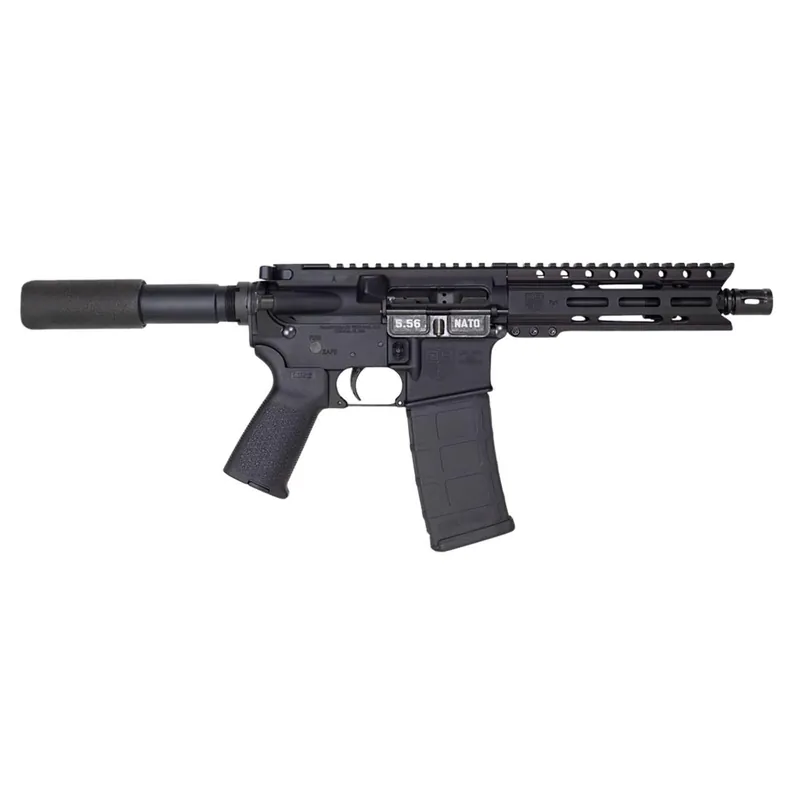Diamondback DB1912K001 DB15 5.56x45mm NATO 30+1 7" Black Nitride Threaded Barrel, M-LOK Handguard, Black Aluminum Picatinny Rail Receiver, Black Buffer Tube, Black Magpul Grip, Right Hand