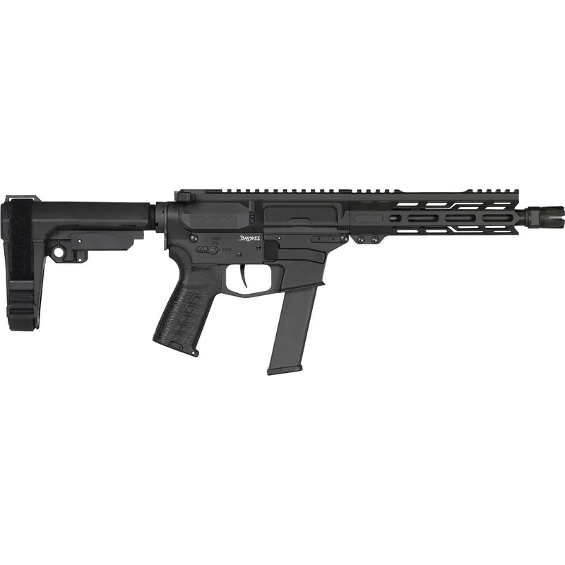 CMMG 40A330FAB Banshee MKGS 40 S&W 22+1 8" Black Nitride Medium Taper Threaded Barrel, EML 7" M-LOK Handguards, Black Armor Cerakote Aluminum Picatinny Rail Receiver, CMMG Zeroed Grips, Ambidextrous