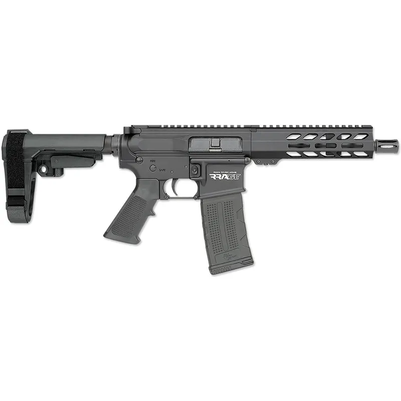 Rock River Arms DS21322 LAR-15M RRAGE 223 Rem/5.56 NATO 30+1 7" Black Anodized Steel Threaded Barrel, M-LOK Handguard, Black Aluminum Picatinny Rail Receiver, Black Polymer SBA3 Brace & Black A2 Grip