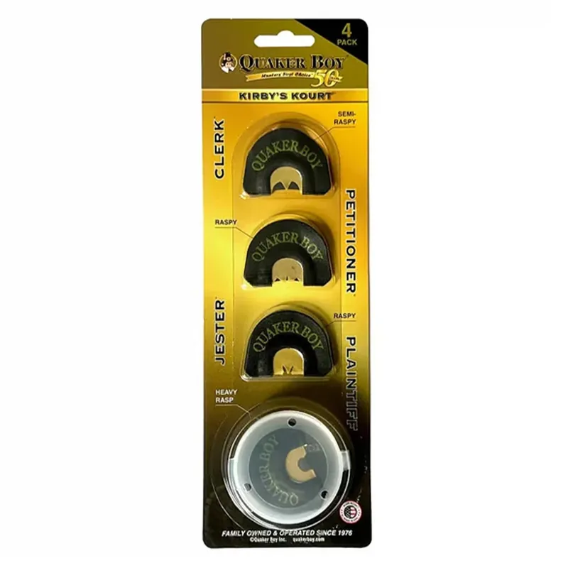 Quaker Boy 4 Pack Kirby‘s Kourt Turkey Call