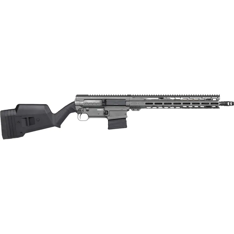 CMMG 38A530CTNG Dissent BR3 308 Win 10+1 16.10" Black Nitride Threaded Barrel, Tungsten Cerakote Aluminum Receiver w/Picatinny Rail, M-LOK Handguard, Magpul SGA Black Polymer Stock, Ambidextrous