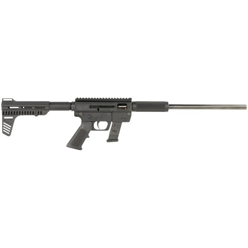 Blue Line Solutions JRC9PSTSR-TD-BLK *MA Compliant 9mm 10+1 17" Threaded Barrel Pistol Brace