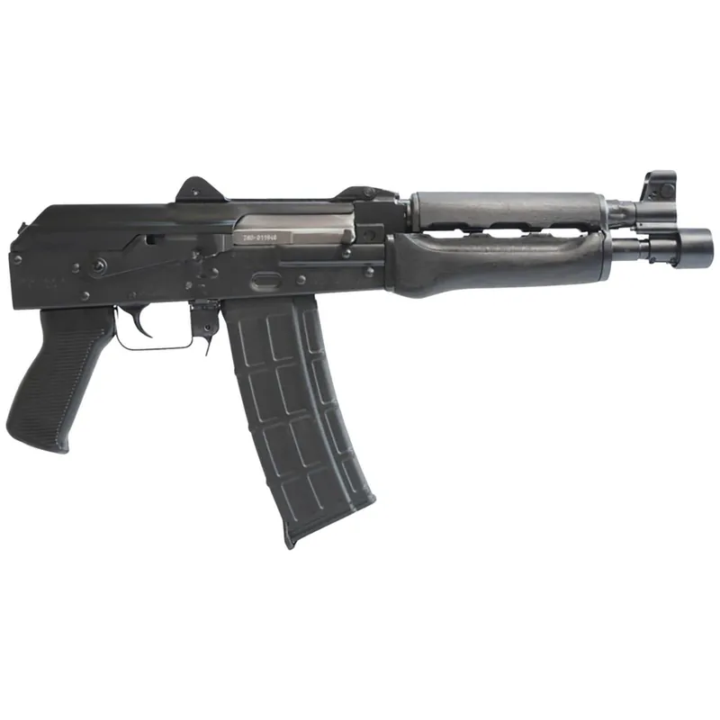 Zastava Arms Usa ZP85556 ZPAP 85 5.56x45mm NATO 30+1 10" Black, Polymer Grip, Dark Wood Handgaurd,