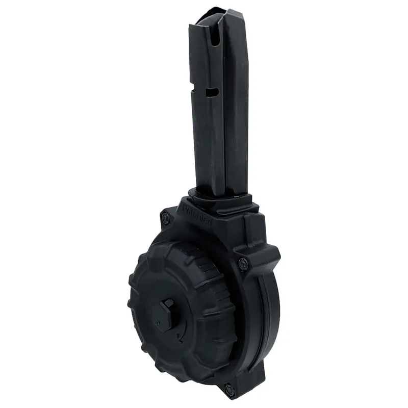 ProMag DRMA64 50rds Drum 40 S&W Black Polymer