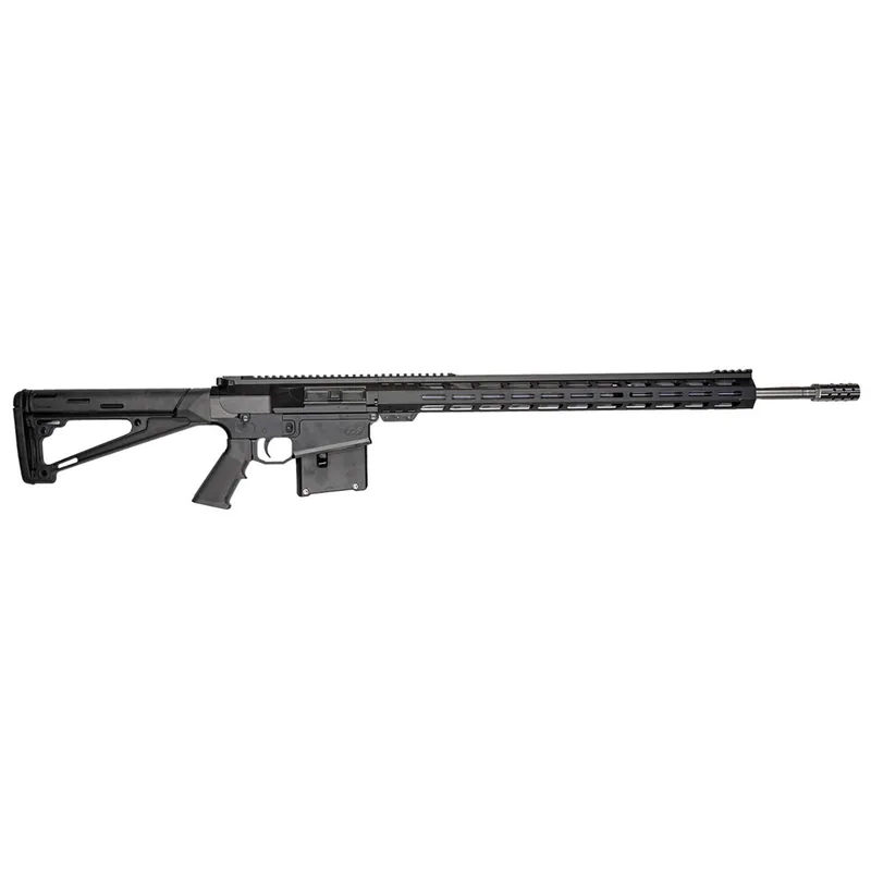 Great Lakes Firearms GL10LA65PRCSSBLK GLFA 6.5 PRC AR-10 5+1 24" Stainless Steel Black