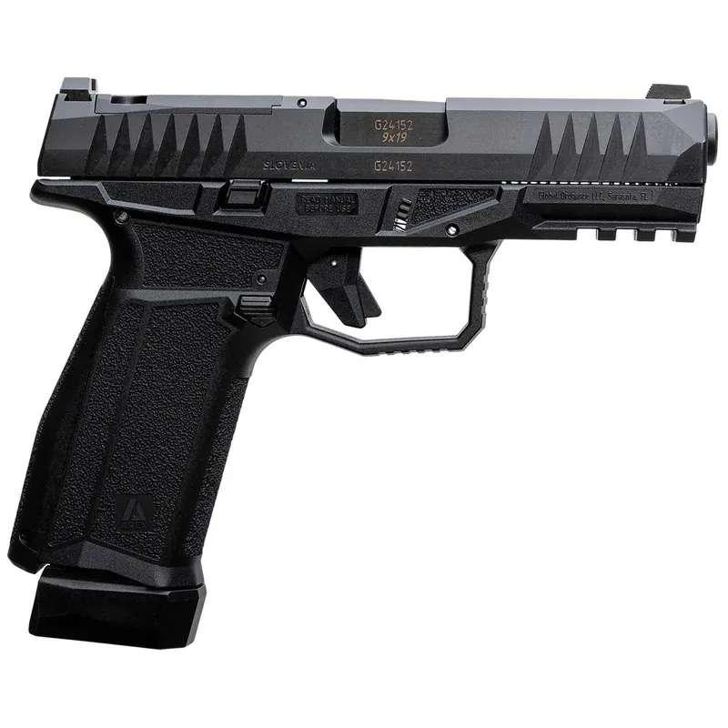 AREX 815537023954 Delta M Gen2 9mm Luger 17+1 4" Black Barrel, Black Nitride Optic Cut/Serrated Slide, Black Frame, Ambidextrous