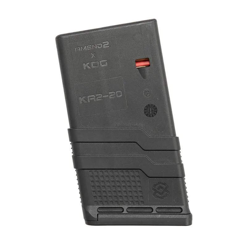 Amend2 SCARMOD3BLK20 20rd 7.62x51 Fits AR-15 Black Polymer