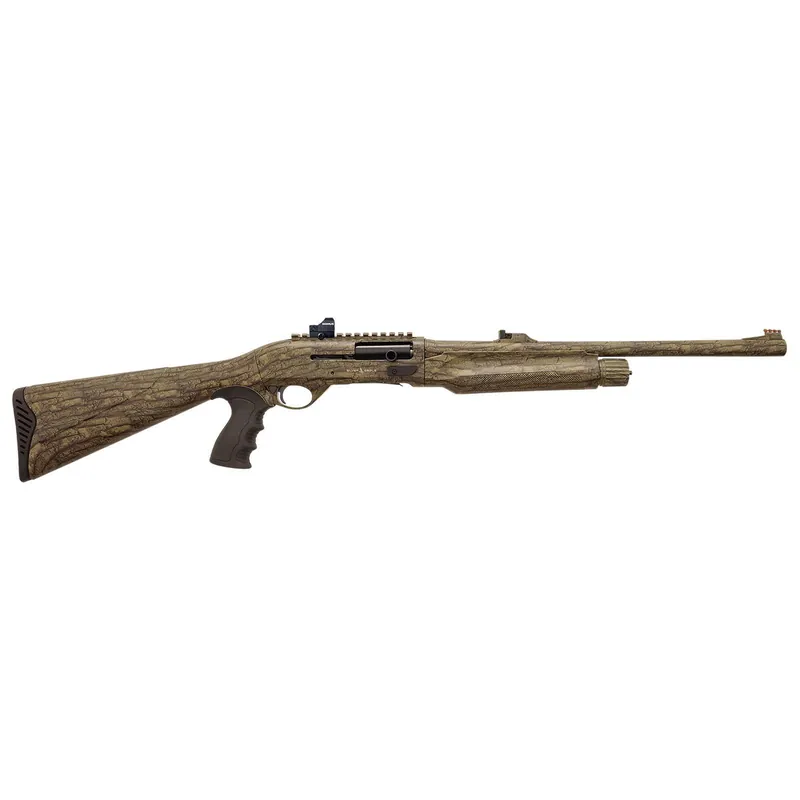 Silver Eagle Arms A21218BLC-PKG Alpha 2 12 Gauge Semi-Auto 3" 4+1 18.50" Steel Barrel Fixed Camo Synthetic Stock, Konus Scope