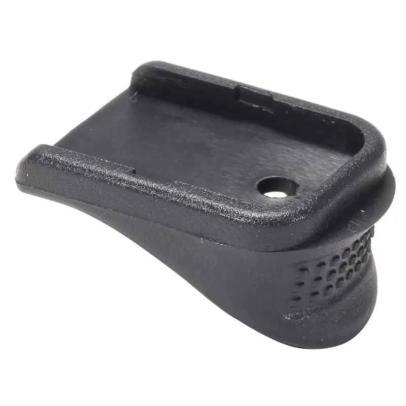 Pachmayr 03881 Grip Extender Extended Compatible w/Glock 26/27/33/39, Black Polymer 2 Per Pack