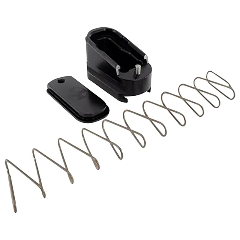 Shield Arms G43ME2BLK Magazine Extension +2 Extended 2rd Compatible w/Glock 43, Black Anodized Aluminum
