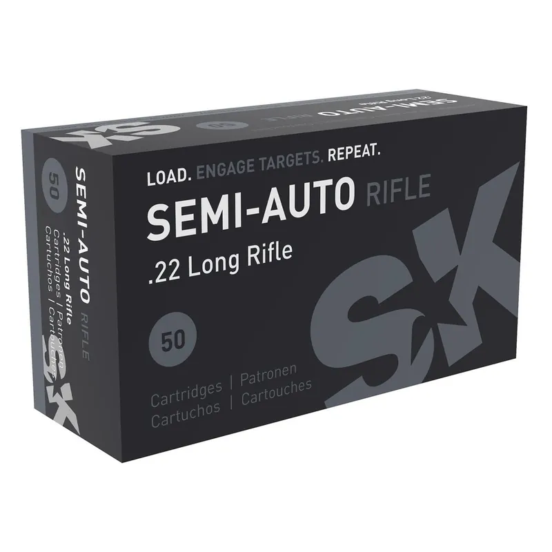 SK 420148 Semi-Auto Rilfe 22LR 40gr 50 Per Box/100 Case